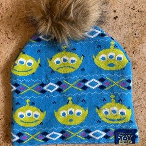 Toy story three eyed Martian snow winter Beanie